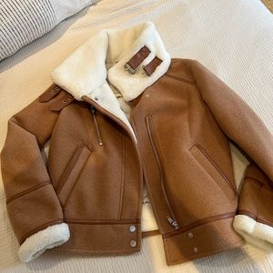 NVLT Faux Shearling Jacket